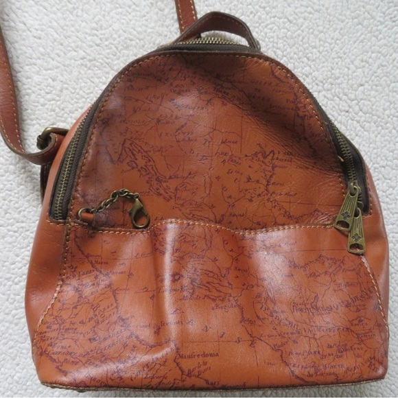 Patricia Nash Bags Patricia Nash Signature Map Backpack Matching Leather Wallet Poshmark